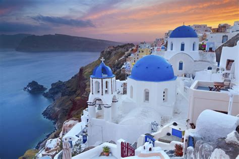 Map of Santorini Greece