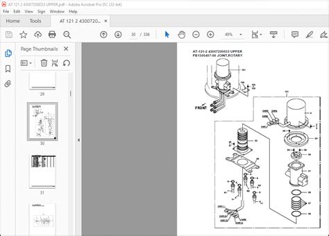 Tadano Crane AT-121-2 43007200033 UPPER Spare Parts Catalog Manual - PDF DOWNLOAD - HeyDownloads ...