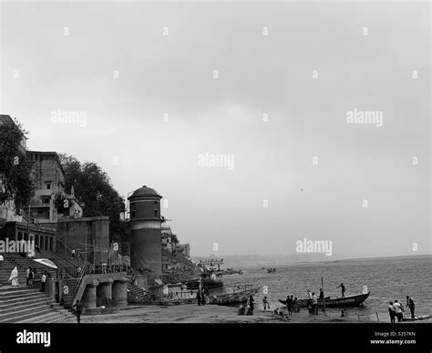 Ganga Ghat, Varanasi Stock Photo - Alamy