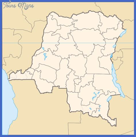 Kinshasa Map - ToursMaps.com