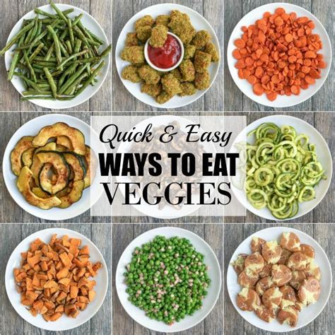 Quick and Easy Vegetable Recipes