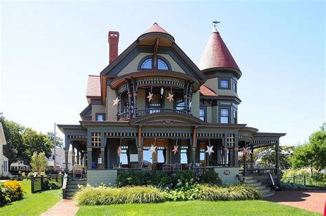 Oak Bluffs Gingerbread Houses by renzodionigi, via Flickr | Gothic ...