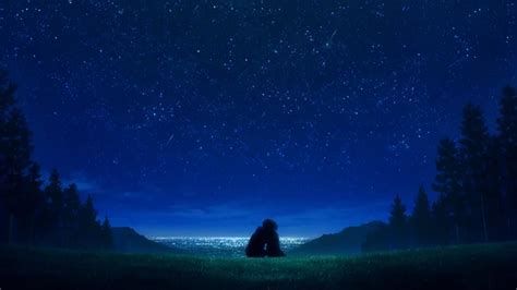 Anime Backgrounds Night / Anime night sky wallpapers top free anime night sky backgrounds ...