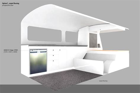 VW Van interior design on Behance