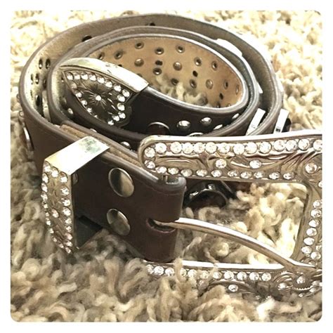 Montana West | Accessories | Rhinestone Cowgirl Belt | Poshmark