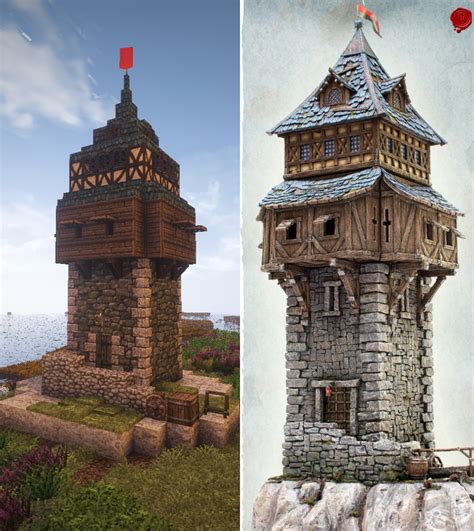 I recreated this medieval tower model using conquest reforged, what do ...