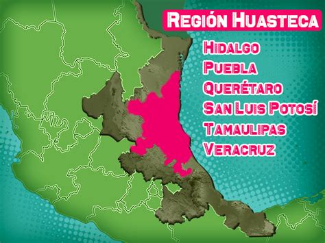 La Huasteca Map