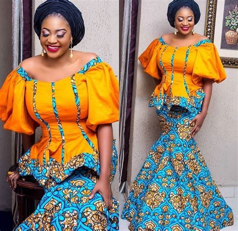 2019 Ankara Skirt & Blouse Styles-We Have 50 Designs For You