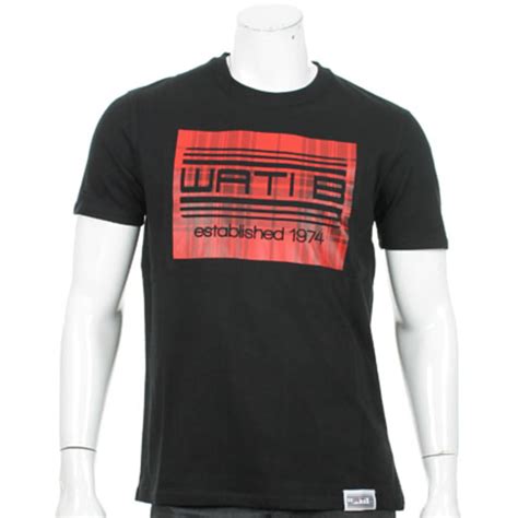 Wati B - Tee Shirt Wati B Carreaux Noir Rouge - LaBoutiqueOfficielle.com