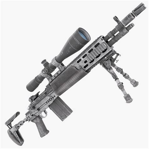 3D model M2010 Enhanced Sniper Rifle VR / AR / low-poly | CGTrader