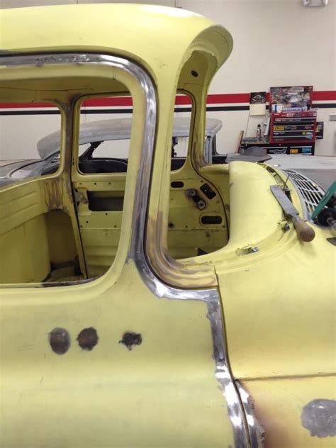 Car restoration 1955 chevy truck restomod project truck restoration ...