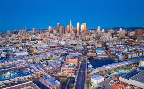 Golden Los Angeles Skyline Before Sunrise | The Carey Adventures