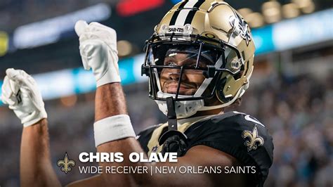 Saints WR Chris Olave - Latest News, Highlights, Interviews, & Stats