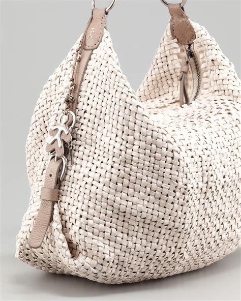 Woman Woven Leather Bag | IUCN Water