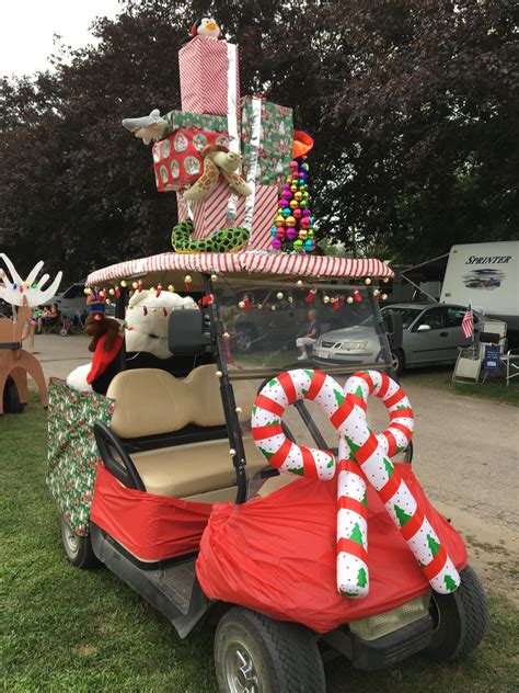 Christmas in July at Strawberry Park | Christmas golf, Christmas parade floats, Golf cart ...