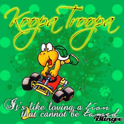 Koopa Troopa - Super Mario Kart*!!! Picture #136095046 | Blingee.com