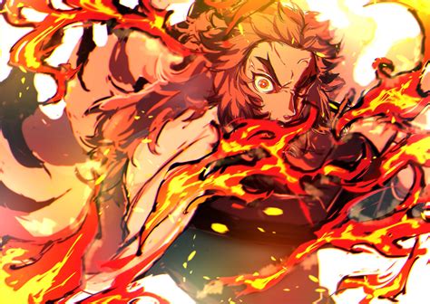 ¡Oye! 21+ Raras razones para el Rengoku Demon Slayer Wallpaper Rengoku Background! Alex rengoku ...