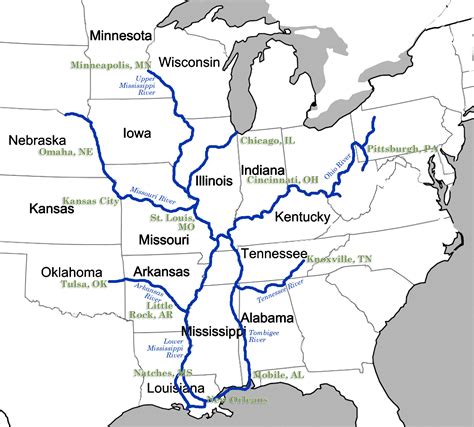 Missouri River Us Map - Osiris New Dawn Map