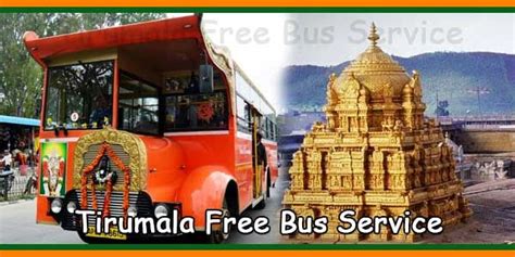 Tirupati to Tirumala Free Bus Timings and Boarding Points Bus Times ...