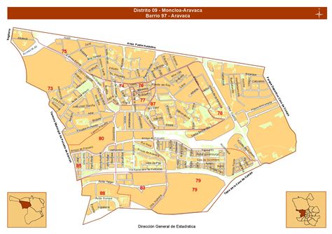 Plano Distrito Moncloa- Aravaca by OIJ MONCLOA ARAVACA - Issuu