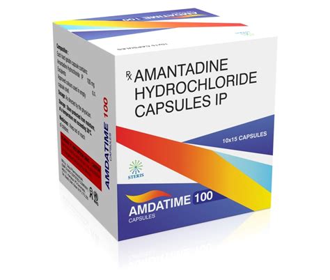 Amantadine hydrochloride AMDATIME 100 is a | Steris Healthcare PVT Ltd