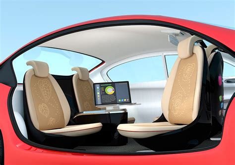 Self-driving car interior concept :: Behance