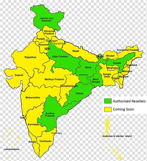 Transparent Andhra Pradesh Map Png