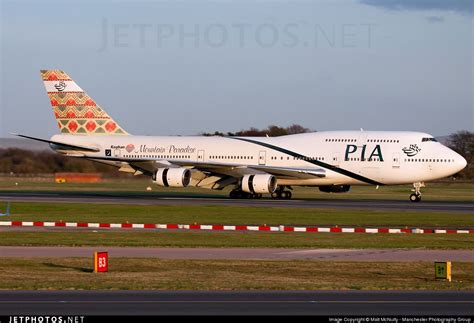 Pakistan International Airlines (PIA) Historic fleet, Boeing 747-367 AP-BGG aircraft, named ...