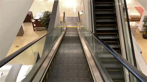 Schindler escalators at Macy’s The shops at Montebello mall, Montebello CA - YouTube