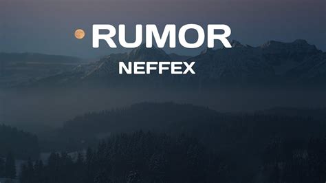 RUMOR - NEFFEX - YouTube