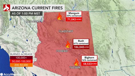 Map Of Current Wildfires In Arizona - Crabtree Valley Mall Map