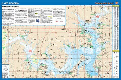 Map Of Lake Texoma – Verjaardag Vrouw 2020