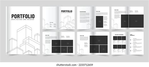 Architecture Portfolio Cover Page Design