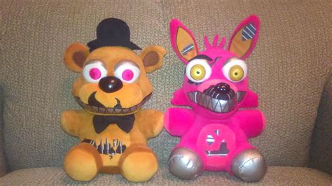 Nightmare Freddy and Nightmare Foxy Plushies! by JonlukevilleTVart on ...