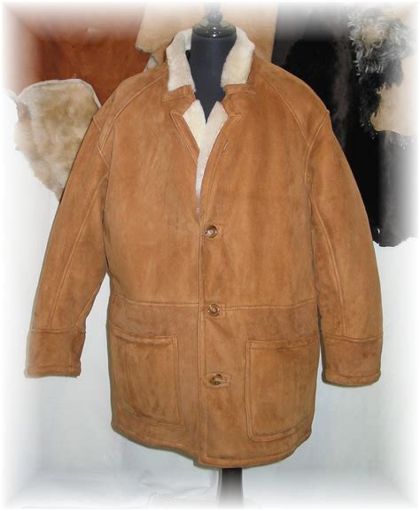 Shearling Big & Tall Coats for Men from Dann Clothing