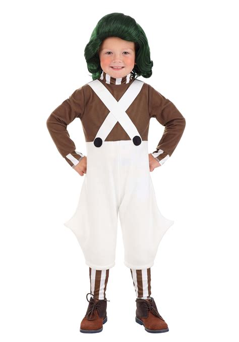 Willy Wonka Toddler Oompa Loompa Costume