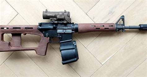 I made an Airsoft ADAR-15! (GHK Based) : r/EscapefromTarkov