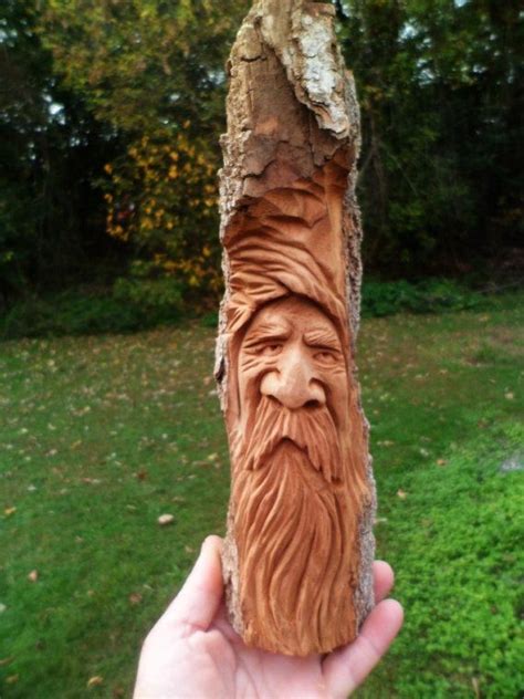 Image result for Carving Wood Spirits for Beginners | Simple wood carving, Wood carving designs ...