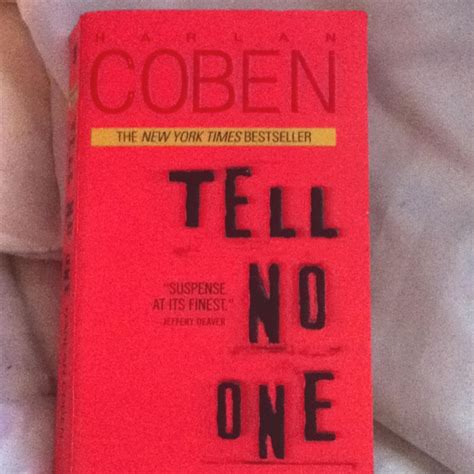 tell no one . | What to read, Tell no one, Book worth reading