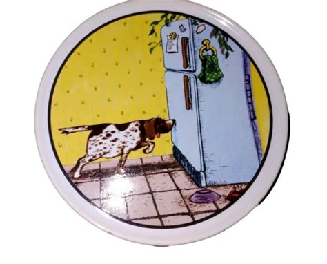 ENGLISH POINTER FRIDGE Ceramic Clay Design Drink Coaster No Skid Gary Patterson $14.00 - PicClick