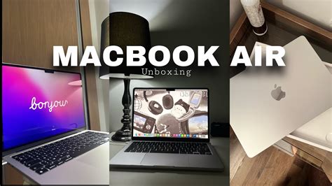 MACBOOK AIR M2 UNBOXING SILVER + accessories!! - YouTube