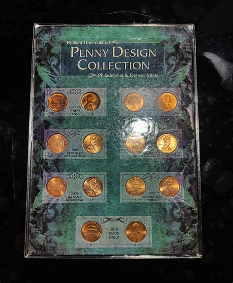 US Penny Design Collection Coin Set(2), Hobbies & Toys, Memorabilia ...