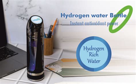 udazH Hydrogen Water Bottle | Portable Hydrogen Water Bottle Generator | BPA Free Portable Food ...