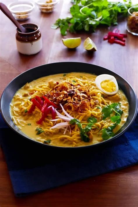 Instant Pot Khow Suey - Delicious Burmese Coconut Curry Noodle Soup ...