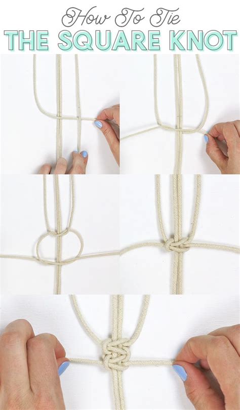 Simple DIY Macrame Plant Hanger - Persia Lou | Diy macrame plant hanger ...