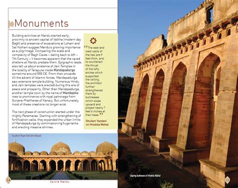 Chapter Spread Page - Monuments, Image of Hindola Mahal, Mandu | Download Scientific Diagram