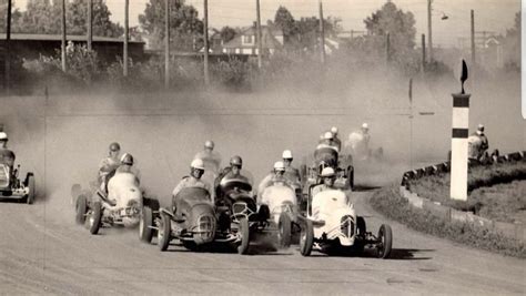 Midget racing in the 50's in California | Race cars, Racing, Race track