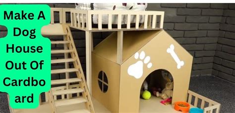 How To Make A Dog House Out Of Cardboard- 10 Tips