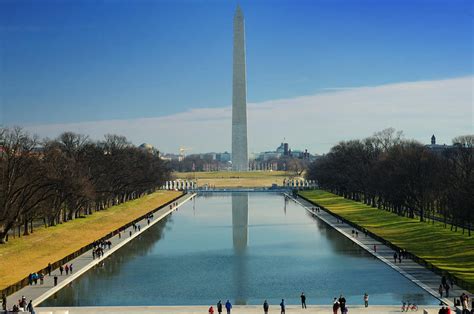 Reflecting Pool and Washington Monument by FrenchieSmalls on DeviantArt