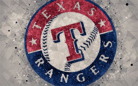 Download Logo Baseball MLB Texas Rangers Sports 4k Ultra HD Wallpaper